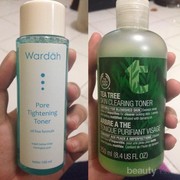 Wardah Pore Tightening Toner VS The Body Shop Tea Tree Toner, Mana yang Lebih Bagus Untuk Kulit Berjerawat dan Berminyak?