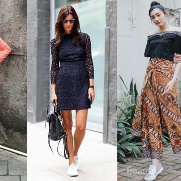 img-title Yuk Intip Beberapa Inspirasi Tampilan ke Kondangan Pakai Sneakers