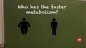 VIDEO: Orang Bertubuh Besar Punya Metabolisme Lebih Cepat