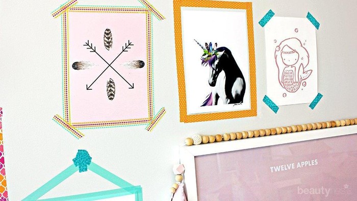 Mau Bikin Kamar ala Tumblr? Bikin D.I.Y Pakai Washi Tape Aja!