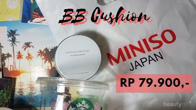 Review BB Cushion dari Miniso yang Murah  Meriah Tapi  