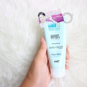 Hada Labo Tamagohada Mild Peeling Face Wash, beneran bikin wajah glowing?