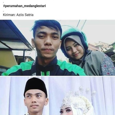 Bak Kisah FTV, Pengemudi Ojol Ini Nikahi Penumpangnya