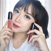 Warnanya cantik! Siapa yang sudah coba lip cream dari Posy Beauty?