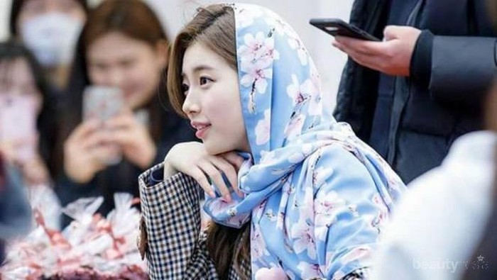 Wow, Suzy Miss A Pakai Hijab Buatan Bandung Lho! Wow, Suzy Miss A Pakai Hijab Buatan Bandung Lho!