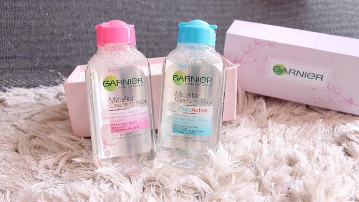 #FORUM Garnier Micellar Water, Lebih Bagus yang Pink atau Biru Ya?? Please Help..