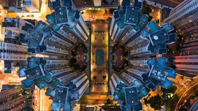 FOTO: Wajah Hong Kong dari Ketinggian
