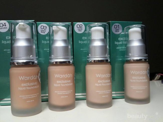 Wardah Exclusive Foundation Cocok Gak Ya Untuk Kulit Berminyak??