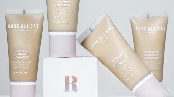 #NEWS Super Gemas! Intip Review Tentang Foundation dari Brand Terbaru, Rose All Day Cosmetics
