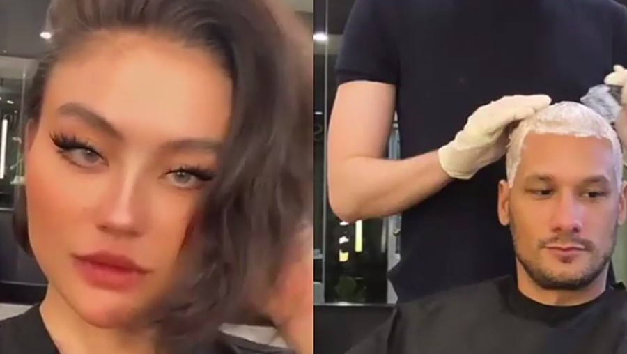 Deretan kode cinta terkait hubungan Agnez Mo dan Raphael Maitimo.