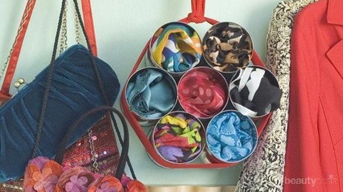 Jangan Asal, Begini Cara Menyimpan Hijab Sesuai Bahan Agar Tidak Mudah Kusut dan Tercampur