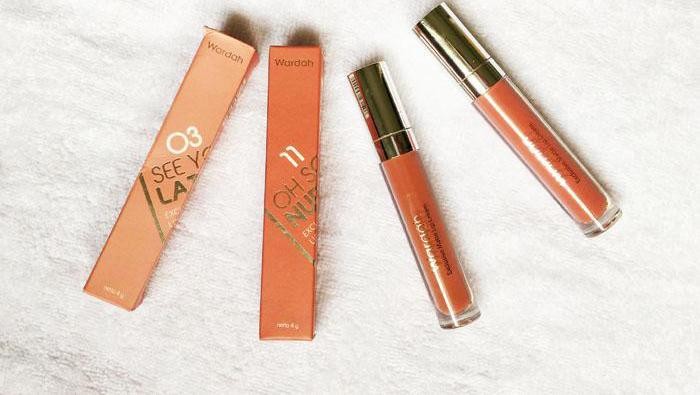 Warnanya Mirip dan Sering Bikin Galau! Lebih Bagus Wardah Lip Cream 03 See You Latte or 11 Oh So Nude Yaa?