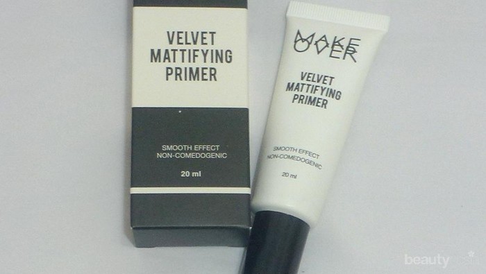 #NEWS Review Produk : Makeover Velvet Mattifying Primer, Ampuh Samarkan Garis Halus dan Pori-Pori?
