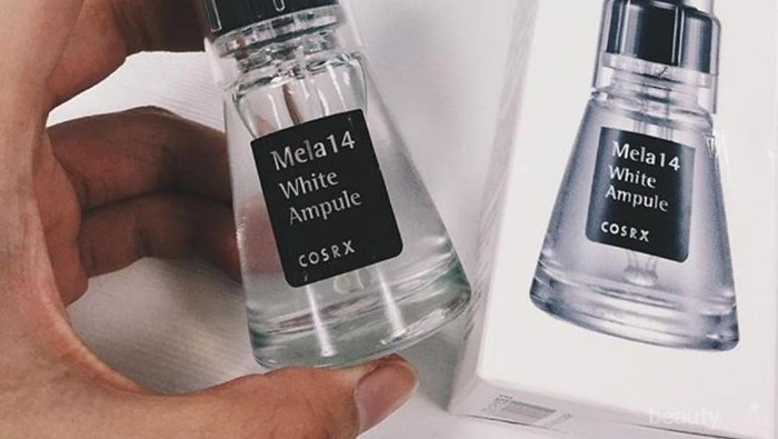 [Review] Berhasil Bikin Wajah Glowing dan Bebas Noda, Pakai COSRX Mela 14 White Ampule Ini!