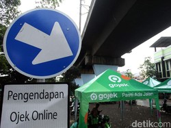 Temui Operator Ojol, Dishub DKI Minta Perkantoran Sediakan Shelter