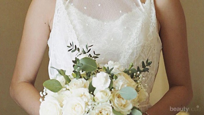 Memilih Make Up Natural di Hari Pernikahannya, 5 Artis Ini Cantiknya Tak Masuk Akal!