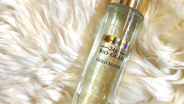 Bio Essence 24K Bio-Gold Gold Water, Skin Care Anti-Aging dengan Butiran Emas yang Wajib Dicoba!