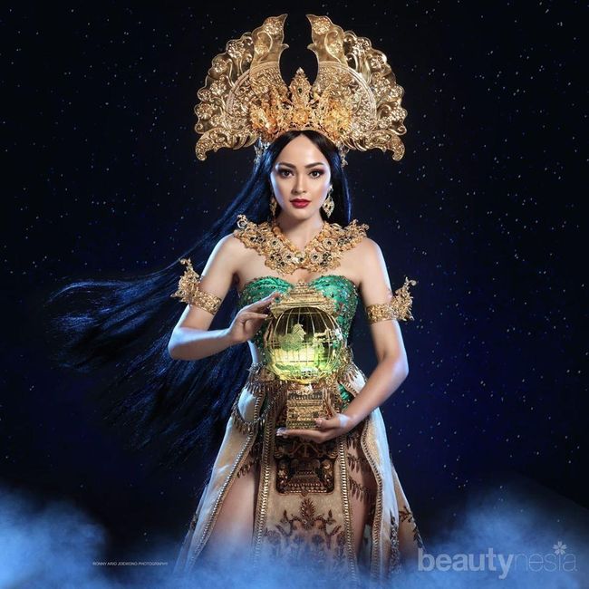 Bawakan National Costume Dewi Rengganis, Joleen Marie Siap Guncang