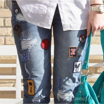 Punya Jeans Belel Jangan Dibuang Ladies, Kamu Bisa Modifikasi Seperti ini Nih!