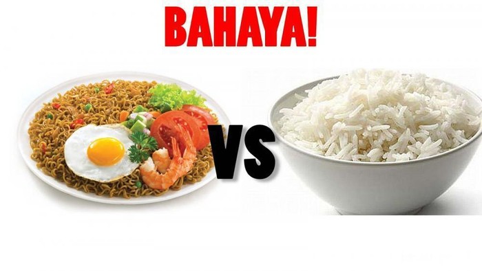 Tak Disadari, 6 Bahaya Ini Mengintai Jika Kamu Mengonsumsi Nasi + Mie Instan!