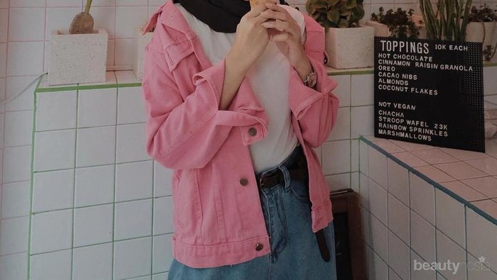 Kamu Bisa Dikira Selebgram Hijabers Kalau Pakai Padu Padan Jacket Jeans Kayak Gini!