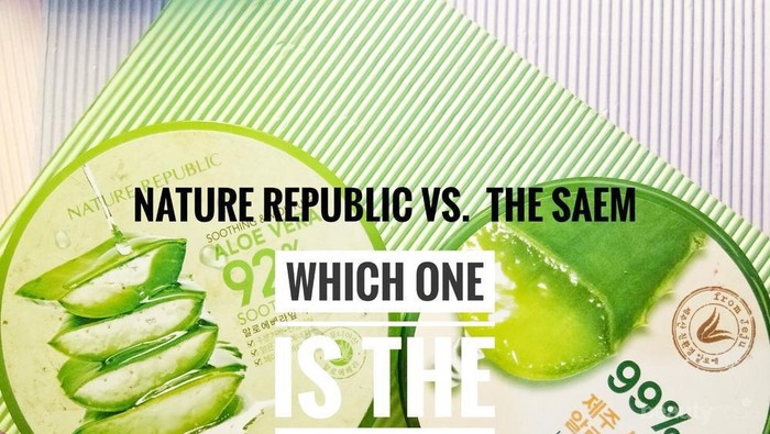 NATURE REPUBLIC VS THE SAEM, Lebih bagus mana ya? NATURE REPUBLIC VS THE SAEM, Lebih bagus mana ya?