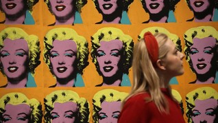 FOTO: 'Menyapa' Andy Warhol di London
