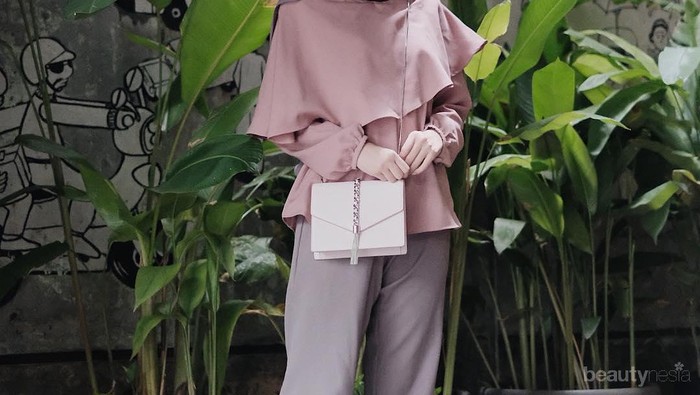 Agar Lebih Sopan, Begini Mix and Match Hijab Modis Kekinian yang Menutup Dada