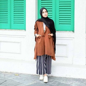 Pilihan Gaya Hijab Casual untuk Hijabers yang Bertubuh Gemuk Agar Terlihat Lebih Stylish