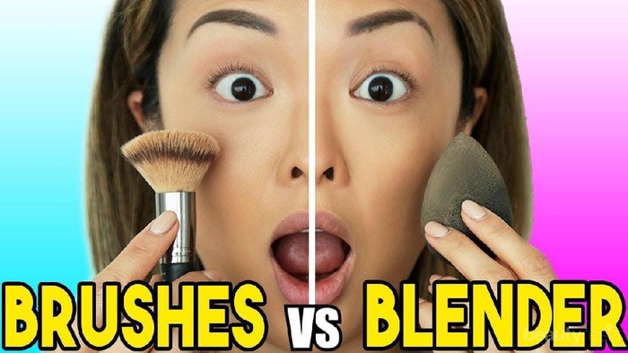 Lebih Bagus Mana, Aplikasi Makeup Pakai Jari, Brush atau Beauty Blender?
