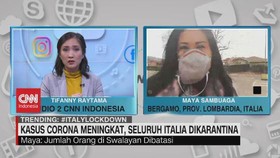 VIDEO: Kasus Corona Meningkat, Seluruh Italia Dikarantina