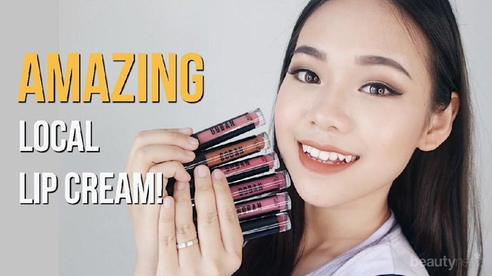 Dipuji Beauty Vlogger! Udah ada yang nyobain Lip Cream dari Goban Cosmetics?? Dipuji Beauty Vlogger! Udah ada yang nyobain Lip Cream dari Goban Cosmetics??