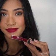 Beginilah Tampilan Shade Lip Cream Purbasari Saat Digunakan Wanita dengan Kulit Sawo Matang