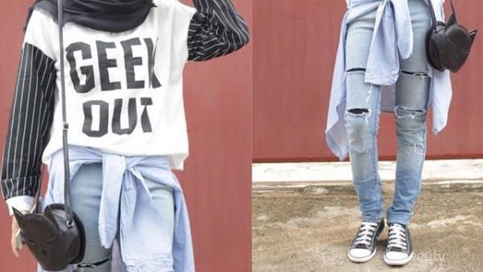 Atasan Lengan Pendek Untuk Hijab Style, Kenapa Tidak?