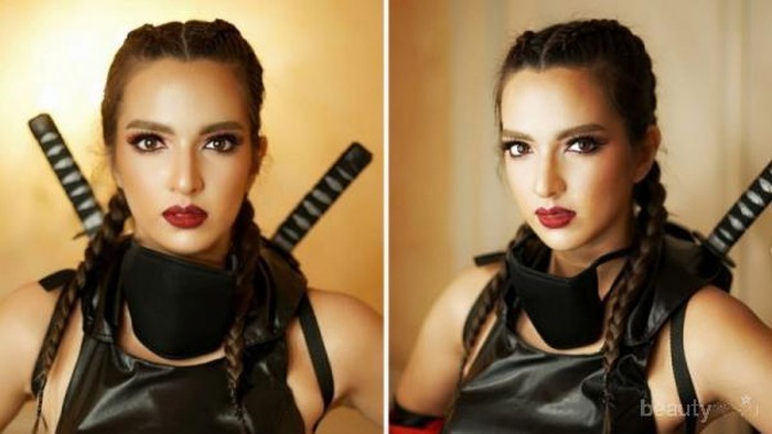 Dua Kostum Kreatif Halloween Nia Ramadhani, Bukan Seram Malah Cantik!