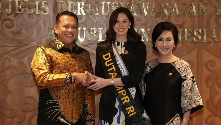 MPR RI mengangkat para finalis Puteri Indonesia 2020 jadi duta untuk mengenalkan empat pilar bangsa ke generasi muda Indonesia.