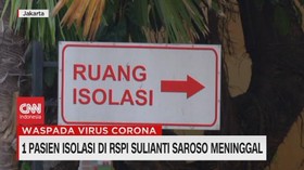 VIDEO: 1 Pasien Isolasi di RSPI Sulianti Saroso Meninggal