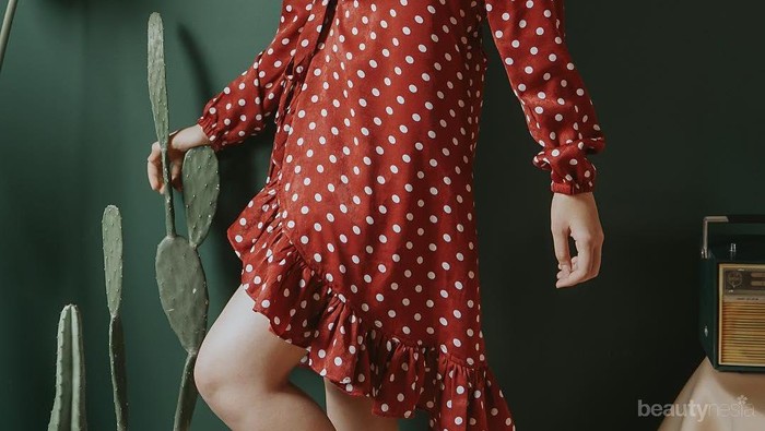 Makin Dewasa, Intip Gaya Keren Febby Rastanty dalam Balutan Gaun Cantik