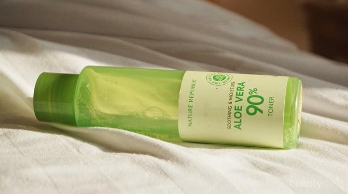 Tinggal Spray, Nature Republic Aloe Vera Toner Punya Segudang Manfaat untuk Kulit
