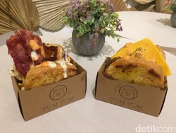 Roti Panggang Gaya Korea Ada di Kafe Toast Instagramable Ini