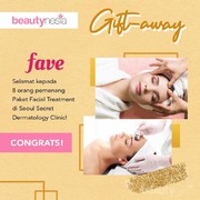 [GIFT-AWAY ALERT] 8 Voucher Facial Gratis Dari Fave! Intip Disini Ya, Ladies!