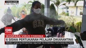VIDEO: 6 Siswa Pertukaran Pelajar Dikarantina