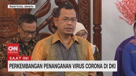 VIDEO: Perkembangan Penanganan Virus Corona di DKI Jakarta