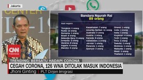VIDEO: Cegah Corona, 126 WNA Ditolak Masuk Indonesia