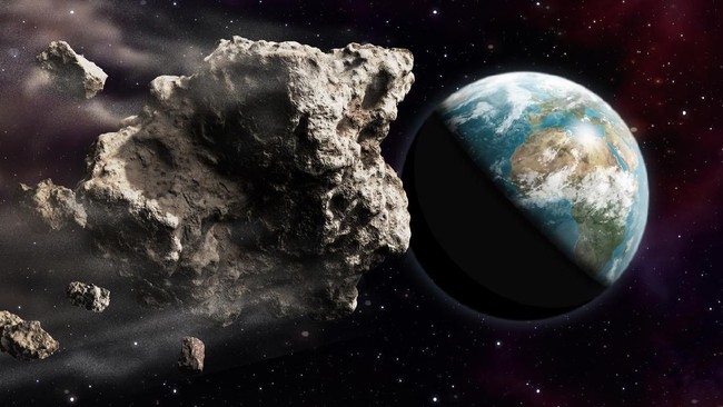 LAPAN menyatakan Asteroid raksasa 2020 ND yang melintasi bumi hari ini bisa dilihat dari Indonesia dengan teleskop.