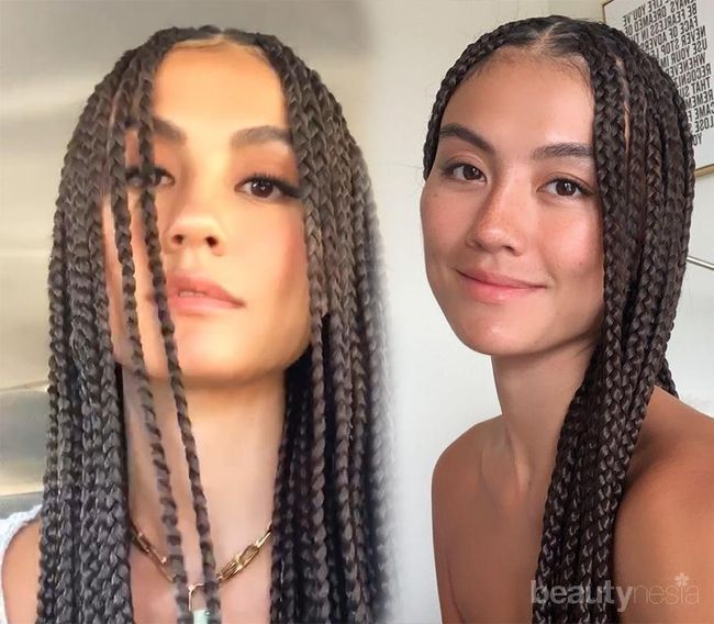 6 Inspirasi Rambut Kepang ala Artis Cantik Indonesia