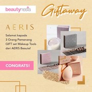 [GIFT-AWAY] 3 Pemenang Beruntung Gift-Away : AERIS BEAUTÉ! Intip Disini Yuk, Ladies!