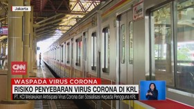 VIDEO: Risiko Penyebaran Virus Corona di KRL