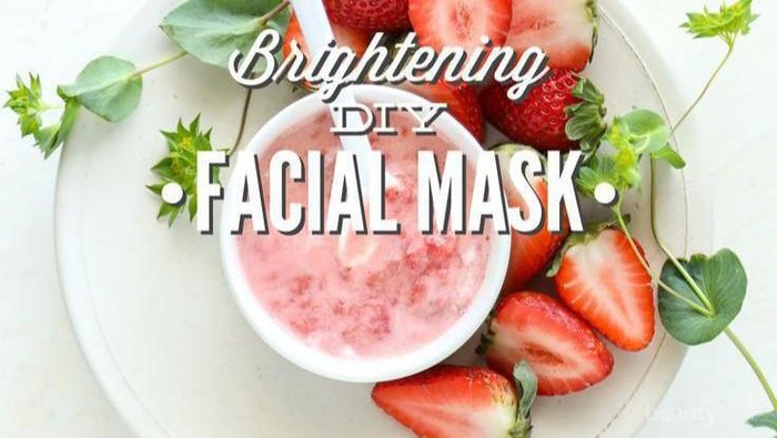 Punya Banyak Manfaat, Begini Cara Buat Masker Wajah Stoberi yang Buat Wajah Cerah Merona