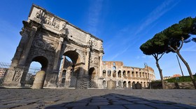 FOTO: Senyap di Italia akibat Virus Corona